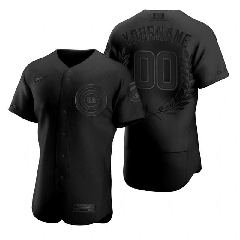Cubs Customized Black Nike Flexbase Fashion Jersey,We sell and wholesale Cubs Customized Black Nike Flexbase Fashion Jersey on line form chian!